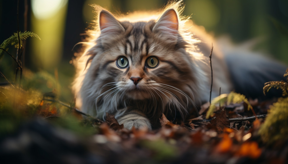 What is the procedure for making a lost cat poster?